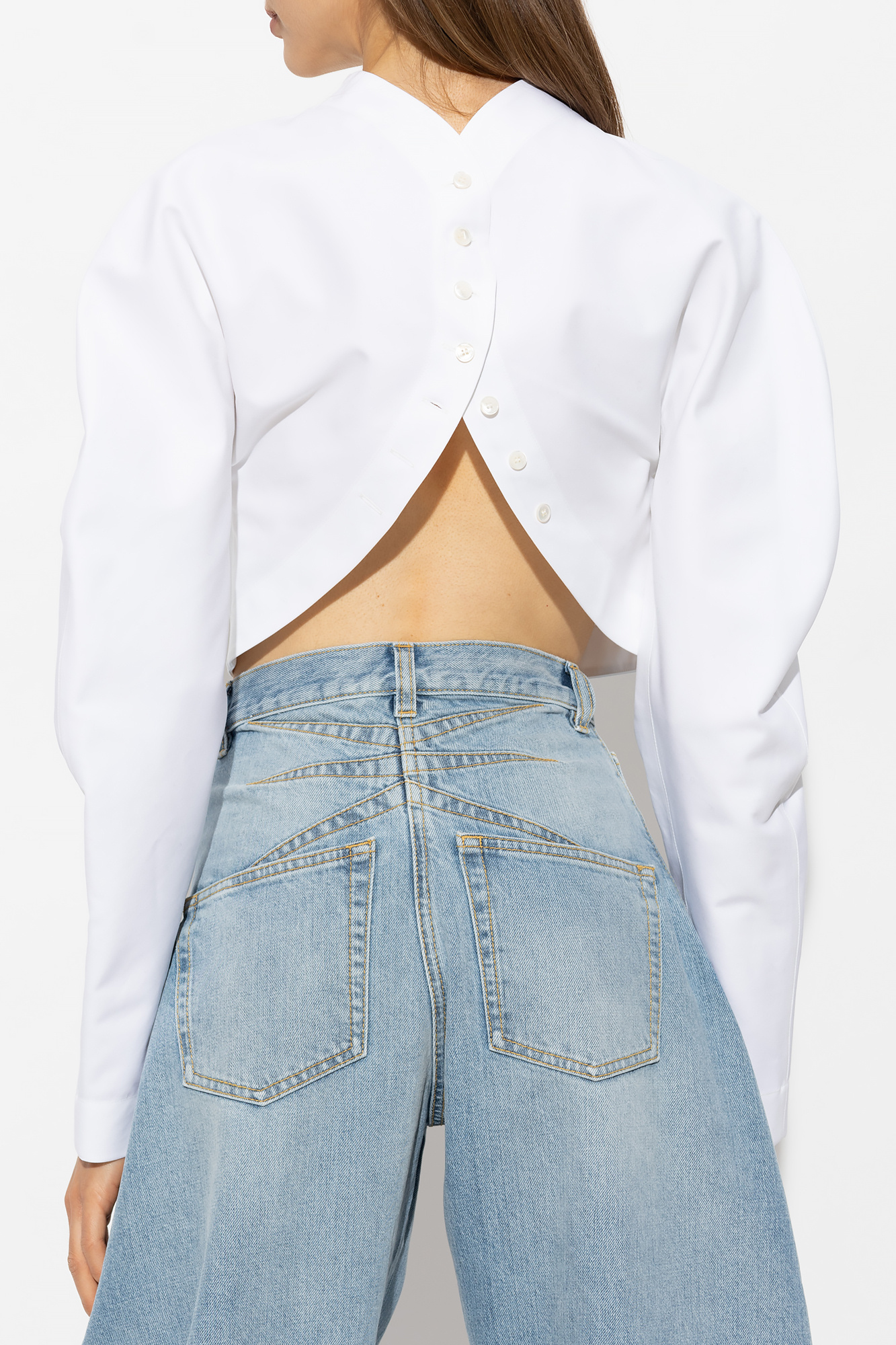 【ALAIA】ハンドメイドノット トップス ホワイト Hand knotted top | Alaïa | OTTODISANPIETRO
